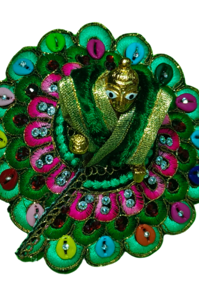 Luxury Laddu Gopal Velvet Dress with Heavy Stone Work Aasan – Designer Krishna Poshak for Bal Gopal (Festive Special Collection)