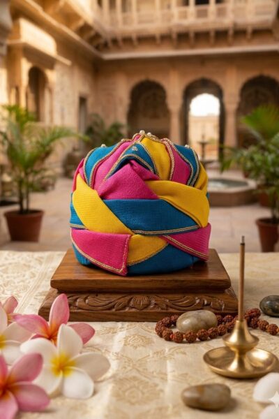 Designer Laddu Gopal Pagdi – Handmade Decorative Mukut for Krishna Ji Idol