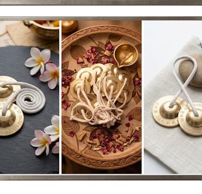 Premium Manjeera – Traditional Indian Hand Cymbals for Bhajan, Kirtan & Meditation